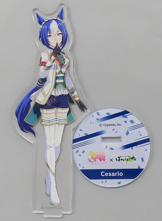 Cesario Acrylic Stand - Umamusume Pretty Derby × Ban'ei Tokachi Obihiro Racecourse 2024 (Movic, ~150mm)