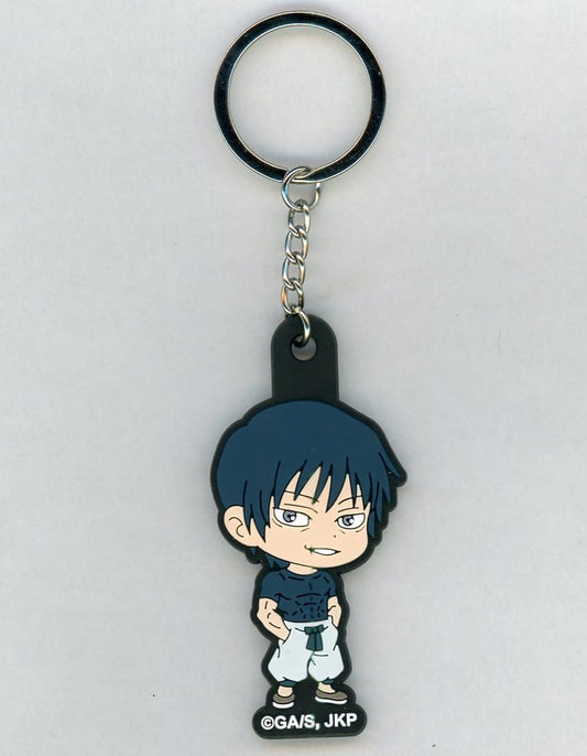 Toji Fushiguro Rubber Keychain - Jujutsu Kaisen: Hidden Inventory / Premature Death × watts (Compal, Approx. 65 mm) Pre-owned