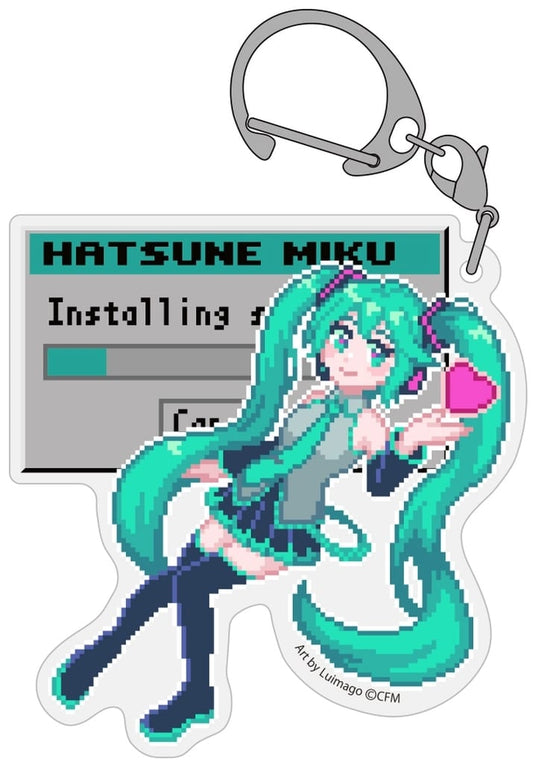 Hatsune Miku (Luimago Ver.) Acrylic Multi Keychain - Piapro Characters - Cospa - Approx. 8 cm - Pre-owned