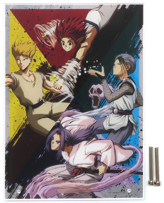 Group Acrylic Visual Panel A Prize - Yu Yu Hakusho WEB Kuji Vol.12 "Bring it on!!" (Approx. 297 x 210 mm, Pre-owned)