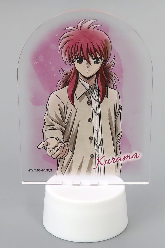Kurama Acrylic Bottle Cap Mascot - Used - Yu Yu Hakusho