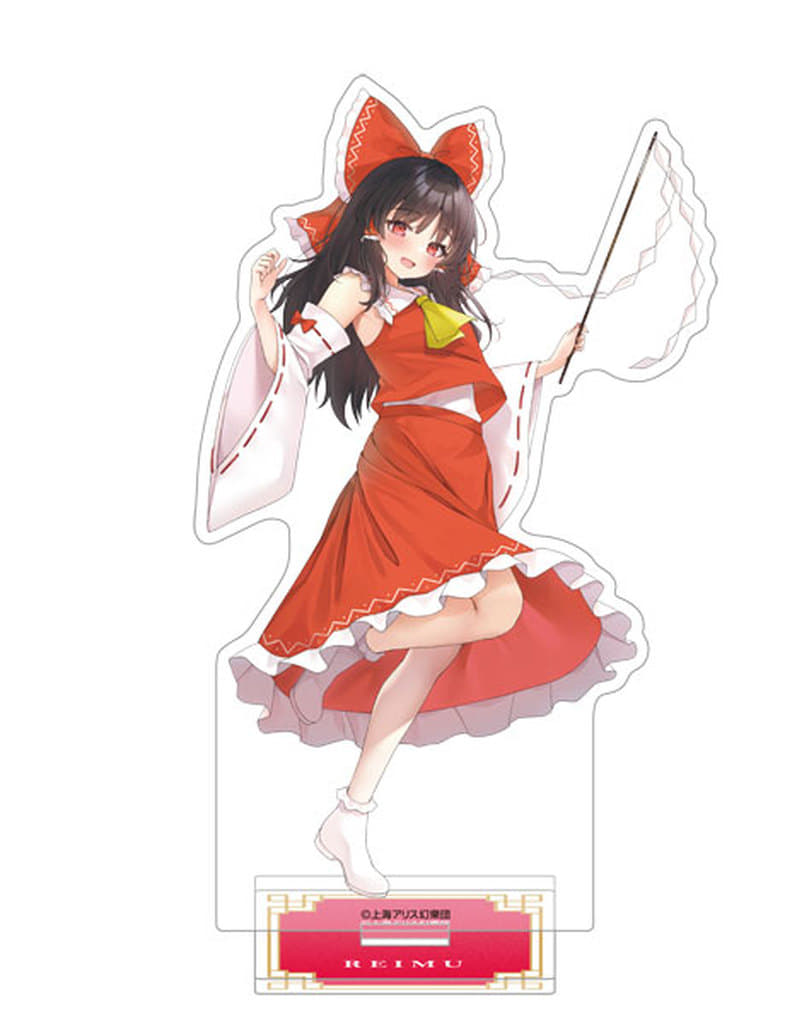 Reimu Hakurei Acrylic Stand - Touhou Project (Movic) | Approx. 15.5 cm