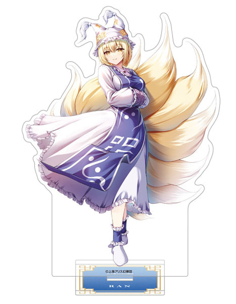 Yakumo Ran Acrylic Stand Movic Touhou Project Illust by Simon Approx 15.5cm
