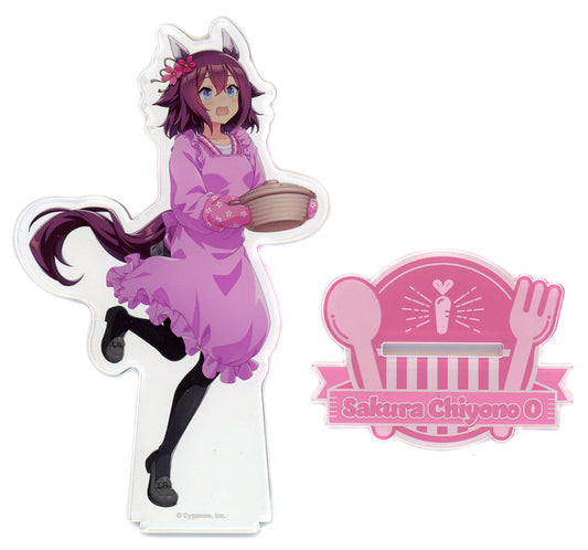 Sakura Chiyono O Acrylic Stand - GOCHI WEEK Official (Umamusume: Pretty Derby) 140×70mm, Cygames, Pre-owned