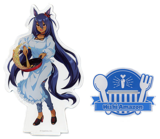 Hishi Amazon GOCHI WEEK Official Acrylic Stand - Umamusume: Pretty Derby (Cygames) 145×80mm / 14.5×8.0cm