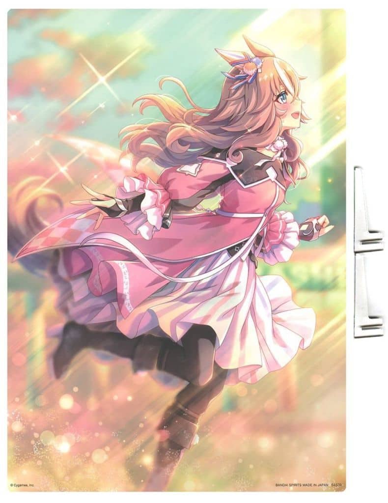 Wonder Acute Visualize Acrylic Stand D Prize - Ichiban Kuji Umamusume Pretty Derby 10th (BANDAI SPIRITS) A4 Size, Used