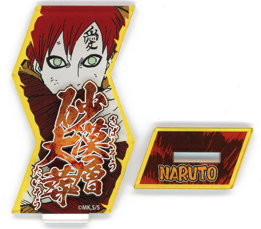Gaara Acrylic Stand - Naruto Special Move Acrylic Stand Collection Vol.1 - Height Approx. 42 mm (Pre-owned, Shueisha)