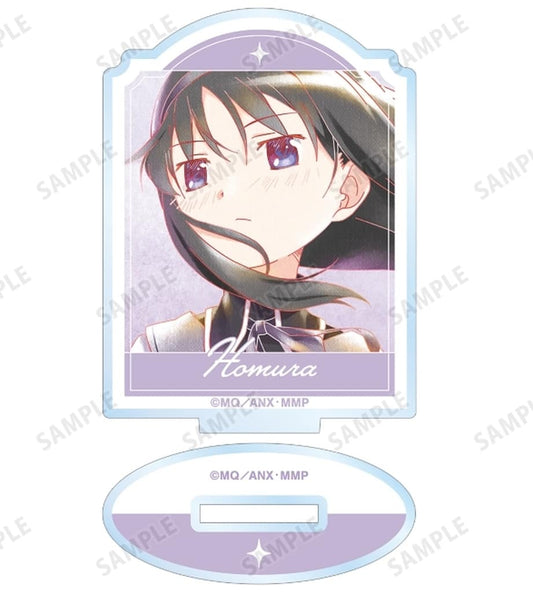 Homura Akemi Acrylic Stand Variant A - Puella Magi Madoka Magica Movie Ani-Art Aqua Label Vol. 2 - Approx. 70 x 51 mm (Pre-owned)