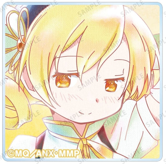 Mami Tomoe Acrylic Tile - Puella Magi Madoka Magica Movie Ani-Art Aqua Label Vol. 2 - Approx. 30 x 30 mm - ARMA BIANCA (Pre-owned)