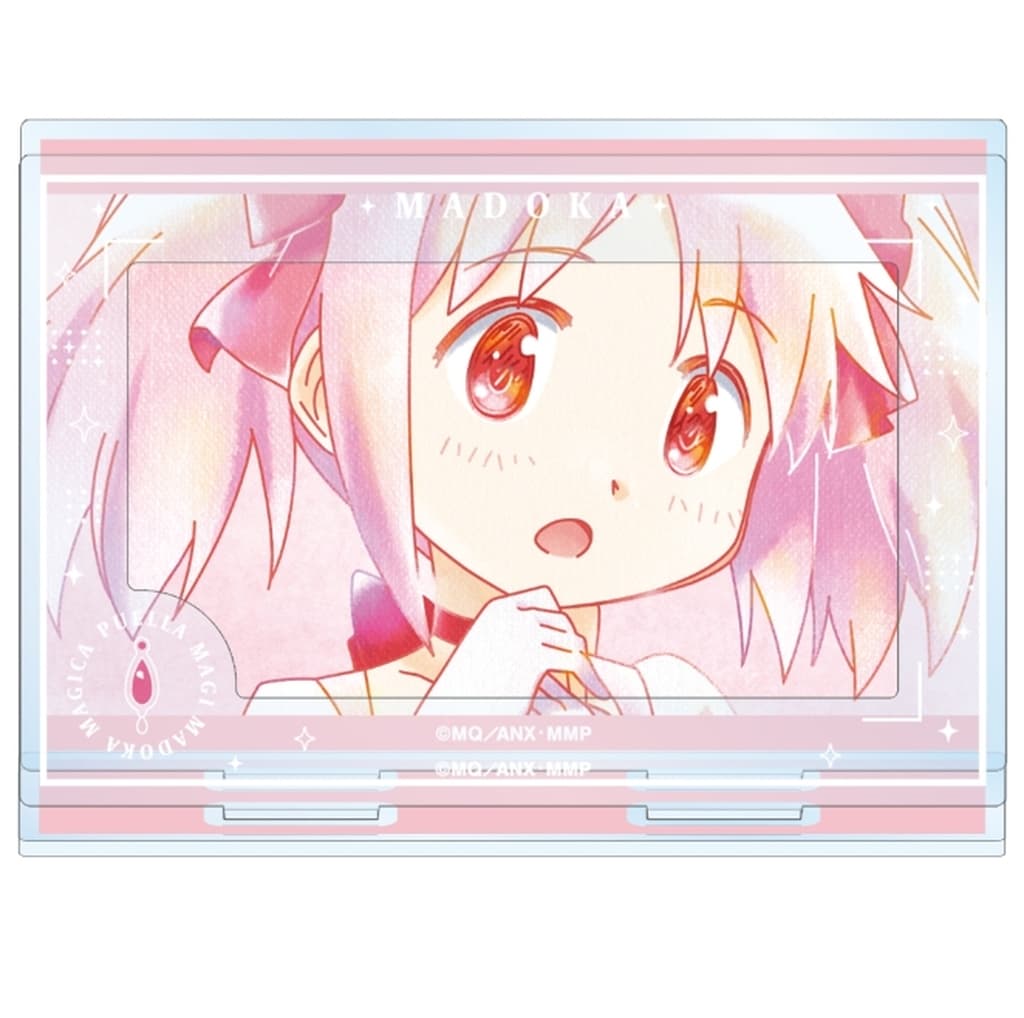 Madoka Kaname Ani-Art aqua label BIG Acrylic Stand ver.A — Puella Magi Madoka Magica (Approx. 19.1 x 12.7 cm) ARMA BIANCA