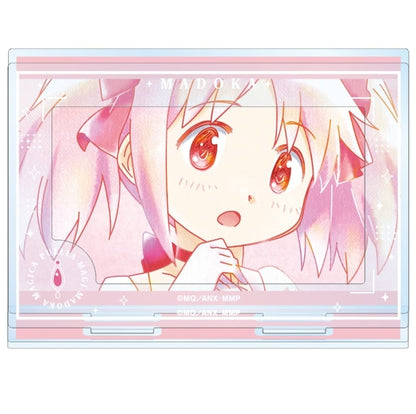 Madoka Kaname Ani-Art aqua label BIG Acrylic Stand ver.A — Puella Magi Madoka Magica (Approx. 19.1 x 12.7 cm) ARMA BIANCA