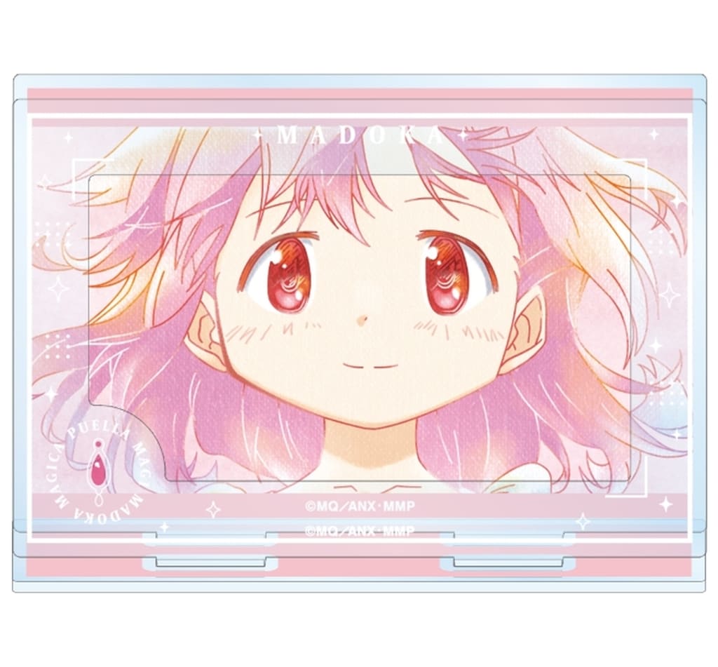 Madoka Kaname Ani-Art aqua label BIG Acrylic Stand ver.B - Puella Magi Madoka Magica (Approx. 19.1 x 12.7 cm) ARMA BIANCA Pre-owned