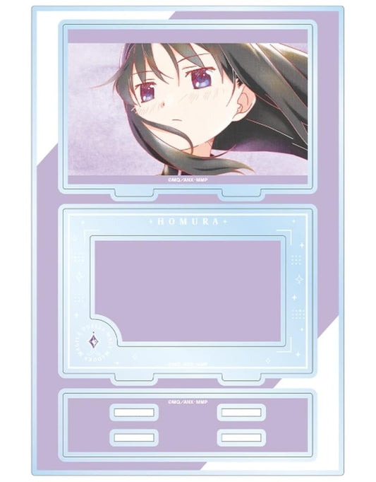 Homura Akemi Ani-Art aqua label BIG Acrylic Stand ver.A - Puella Magi Madoka Magica the Movie: Beginnings / Eternal (Approx. 19.1 x 12.7 cm) Pre-owned, ARMA BIANCA