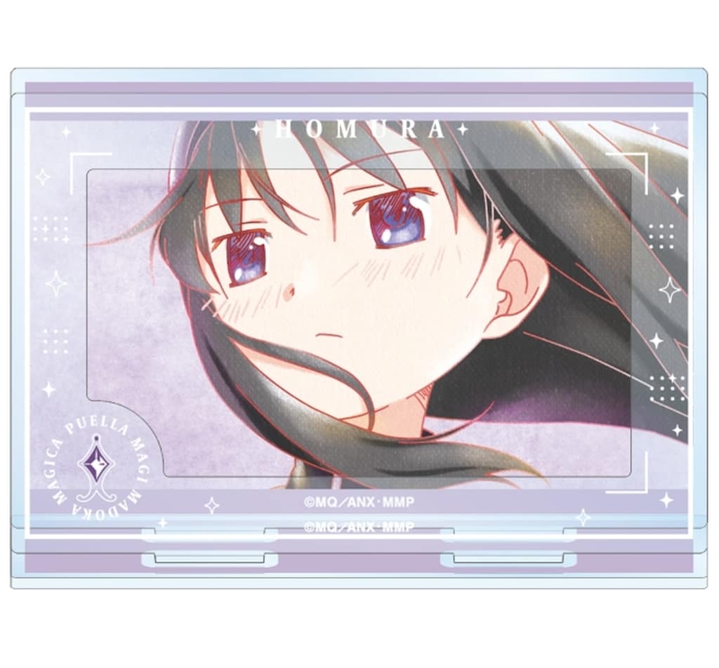 Homura Akemi Ani-Art aqua label BIG Acrylic Stand ver.A - Puella Magi Madoka Magica the Movie: Beginnings / Eternal (Approx. 19.1 x 12.7 cm) Pre-owned, ARMA BIANCA