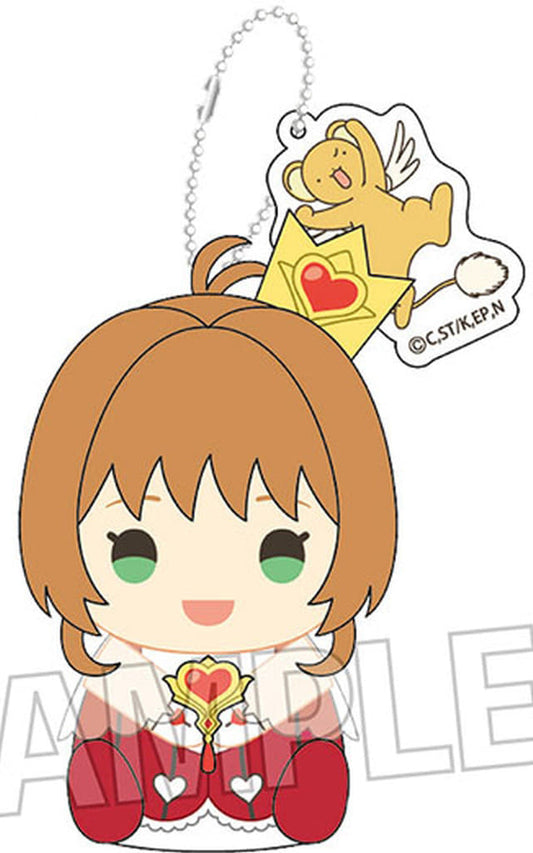 Sakura Kinomoto (Rocket Beat Costume ver.) Finger Puppet Keychain - Cardcaptor Sakura: Clear Card Arc - Approx. 110 mm (Pre-owned, PROOF)