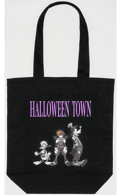 Kingdom Hearts Donald Duck Sora Goofy Halloween Town Tote Bag