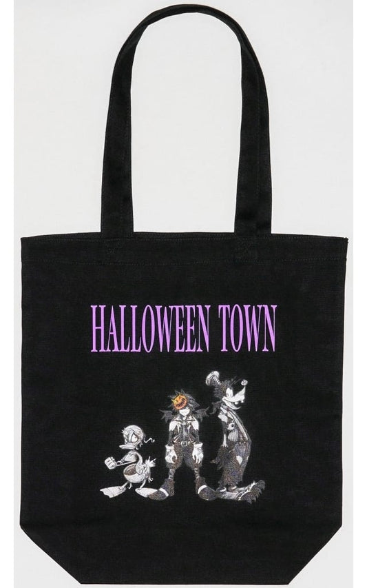 Kingdom Hearts Donald Duck Sora Goofy Halloween Town Tote Bag