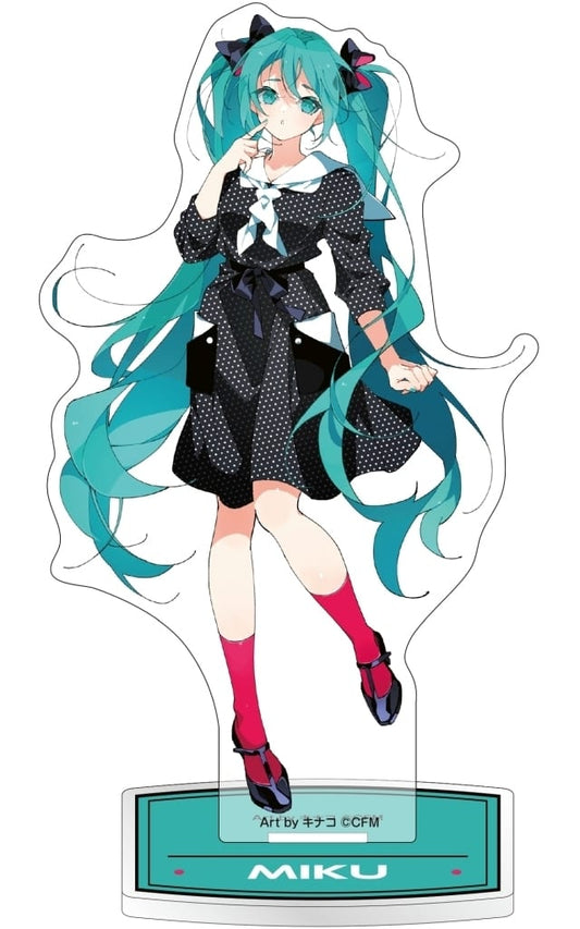 Hatsune Miku Acrylic Stand - Art by Kinako (Movic) — Approx. 15.5cm Acrylic Character Stand