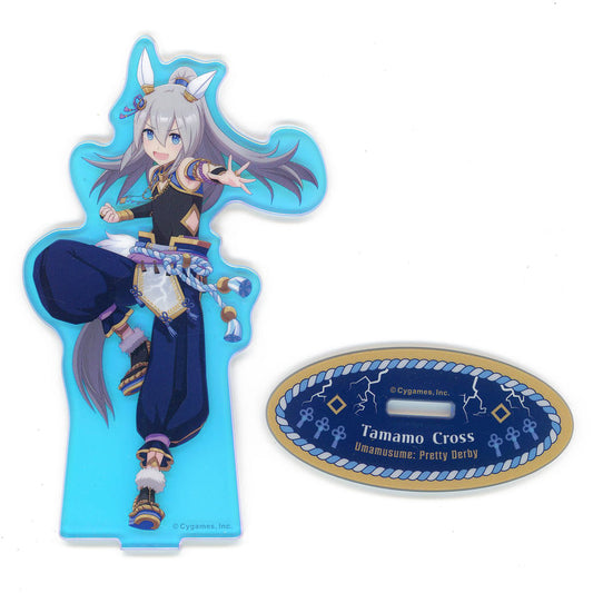 Tamamo Cross Aurora Acrylic Stand Vol.5 — Umamusume Pretty Derby Story Event Outfit Acrylic Stand (Movic) Approx. 90×170mm — Used