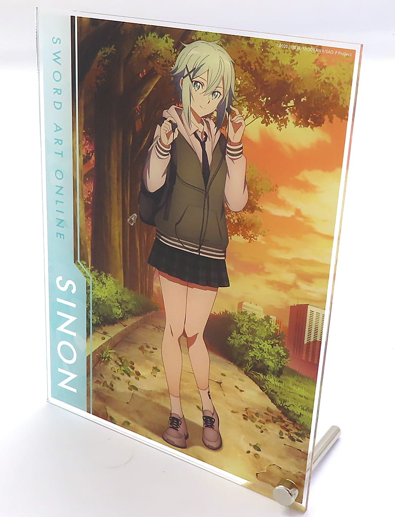 Sinon Acrylic Panel - Sword Art Online Animega x Sofmap Fair