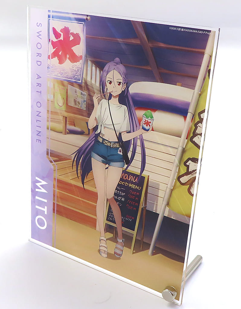 Mito Sword Art Online Acrylic Panel Animega x Sofmap Fair