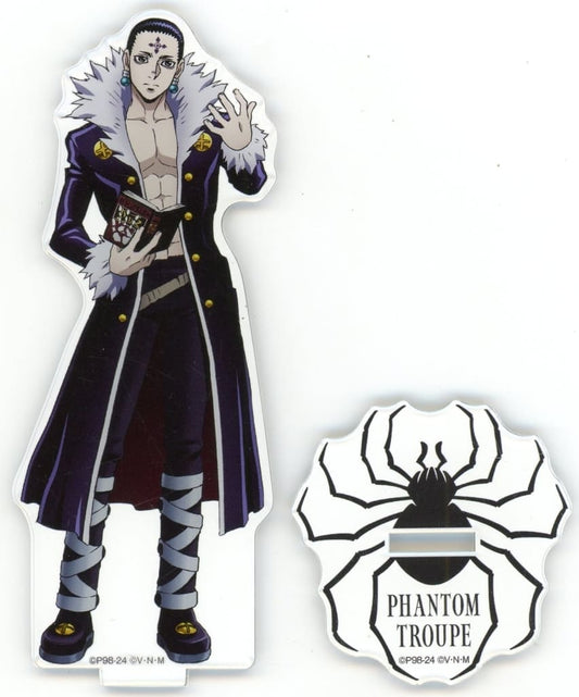 Chrollo Lucilfer Acrylic Stand D Prize - WEB Kuji HUNTER×HUNTER 5th ～THE PHANTOM TROUPE～ (Di-Techno, Approx. 150 mm) (Pre-owned)