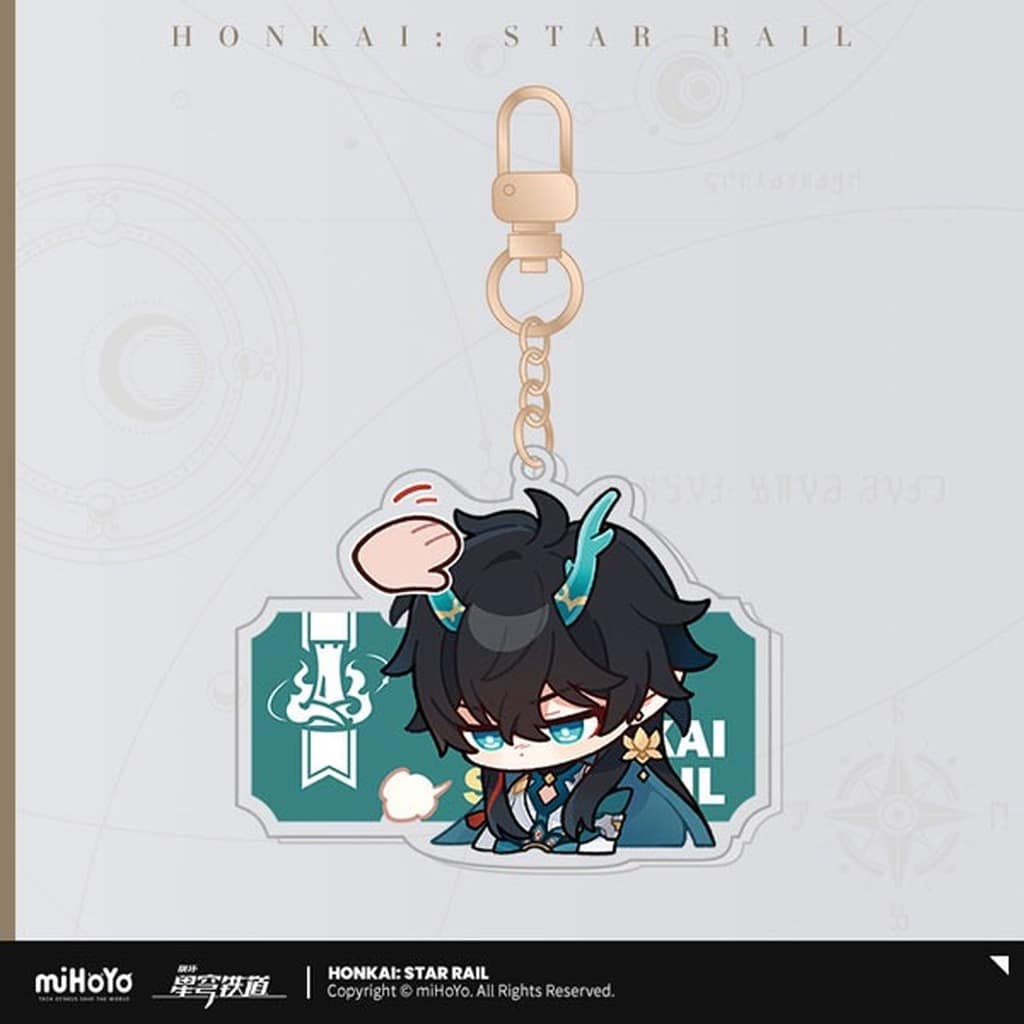 Dan Heng • Imbibitor Lunae Pam's Exhibition Hall Acrylic Strap