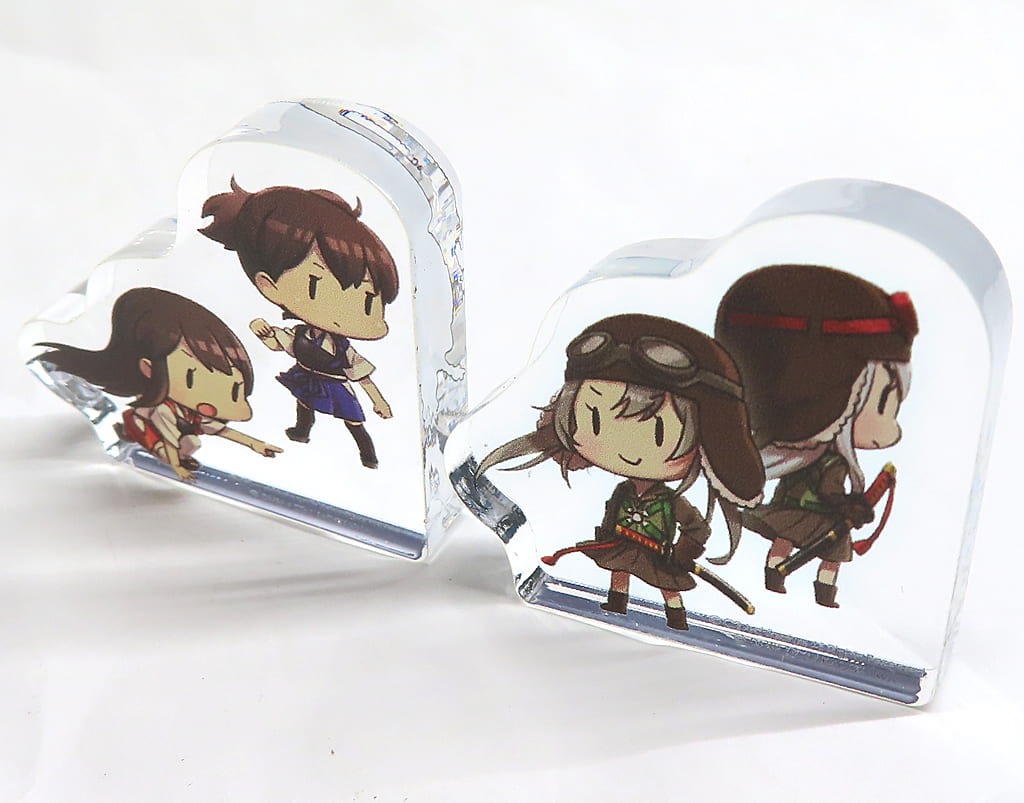 KanColle C2 2024 HMV Mode Acrylic Block, Approx. 4 cm