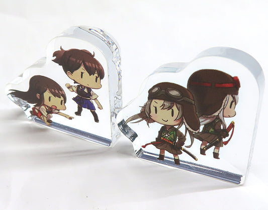 KanColle C2 2024 HMV Mode Acrylic Block, Approx. 4 cm
