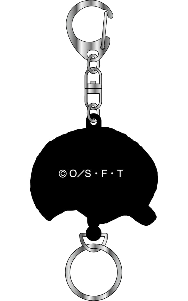 Trafalgar Law Hat-Shaped Rubber Reel Keychain from ONE PIECE by Movic, Approx. 4.5 cm