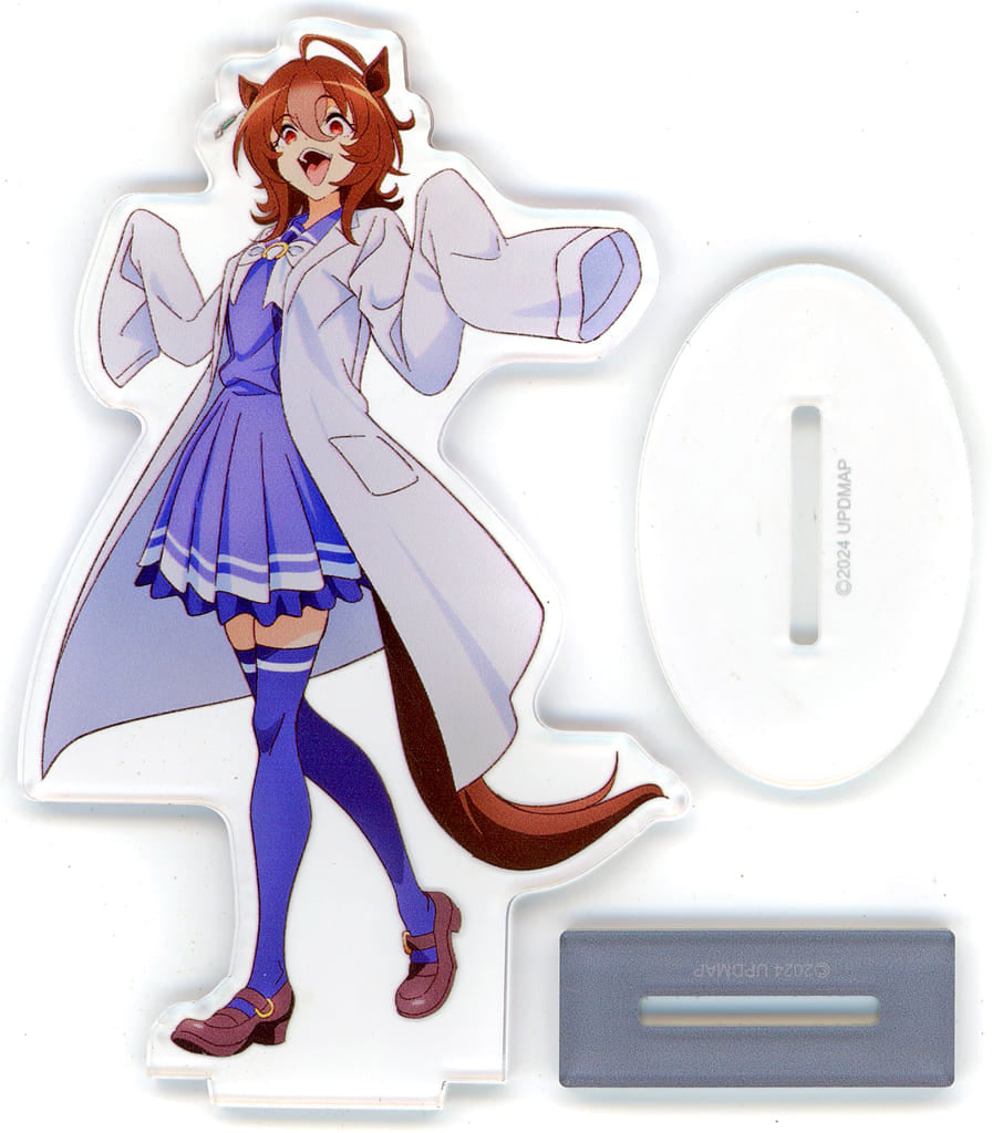 Agnes Tachyon Acrylic Stand ON THE Akusta School Uniform Ver. — Umamusume Pretty Derby – Beginning of a New Era (Cygames, ~11.5×5.5cm)