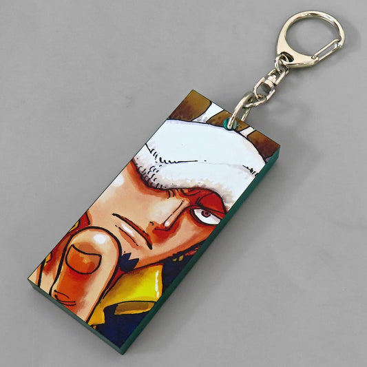 Trafalgar Law Acrylic Plate Keychain - One Piece DAY 'Height Approx. 3.5 cm