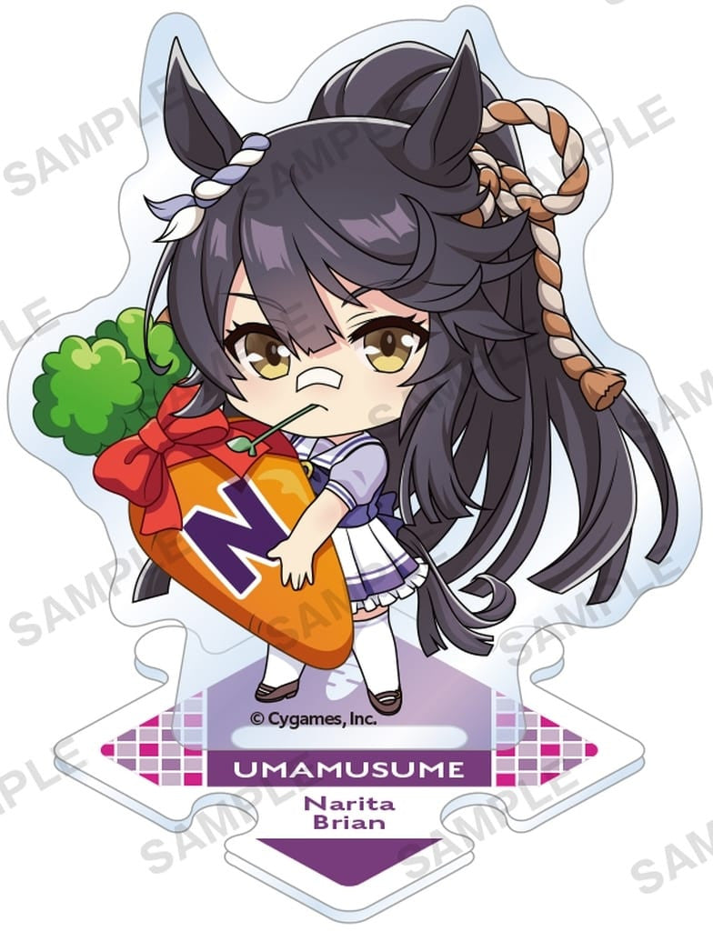 Narita Brian Connectable Petit Acrylic Stand Vol.4 - Bushiroad Creative (Approx. 67×69mm) — Umamusume Pretty Derby