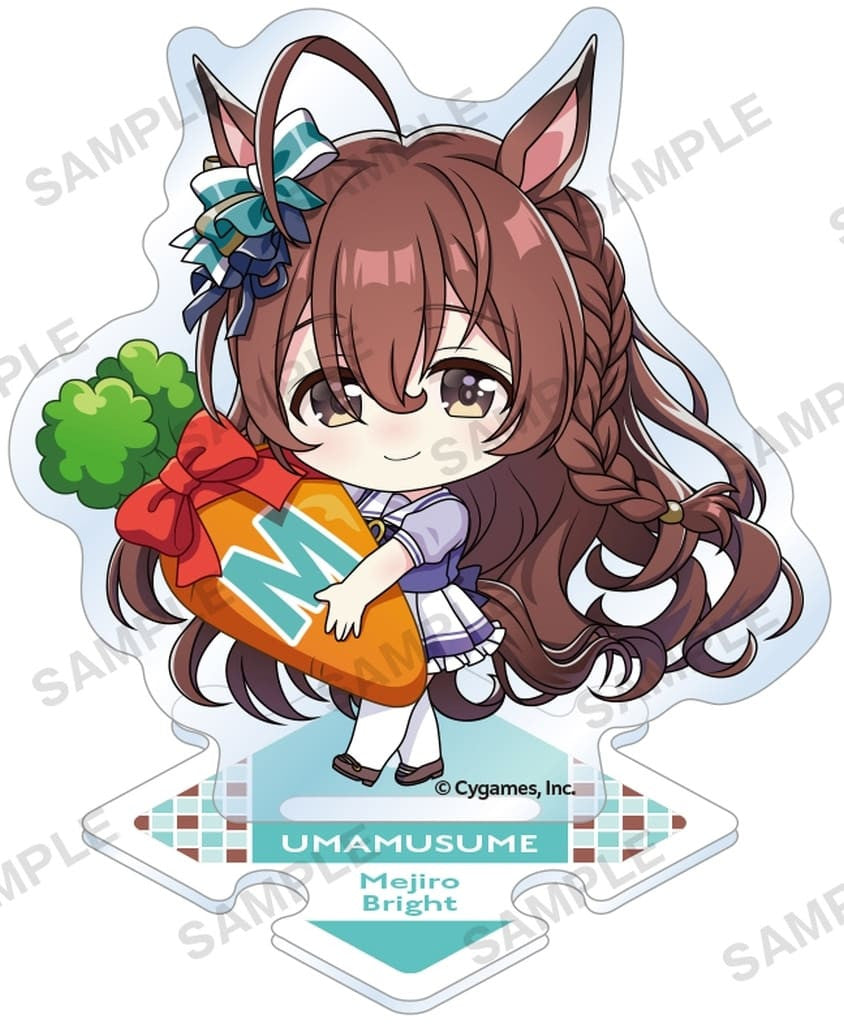 Mejiro Bright Acrylic Stand - Umamusume Pretty Derby Trading Connectable Petit Acrylic Stand Vol.4 (Bushiroad Creative, Approx. 67×69mm)
