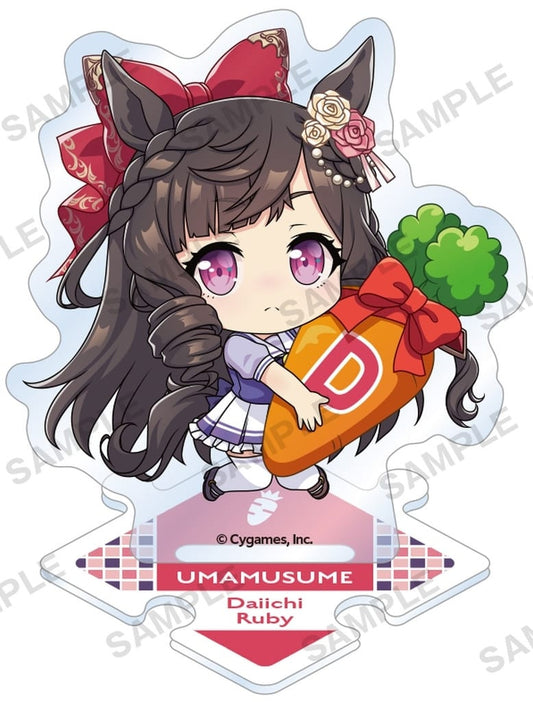 Daiichi Ruby Acrylic Stand - Umamusume Pretty Derby Trading Tsunagaru Petit Acrylic Stand Vol.4 (Bushiroad Creative) Approx. 67×69mm - Pre-owned