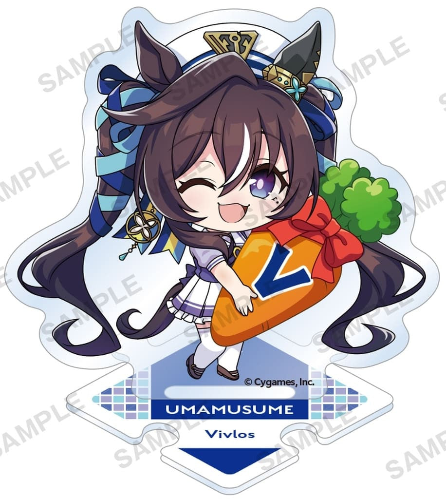 Vivlos Acrylic Mini Stand Vol.4 - Umamusume Pretty Derby Connecting Petit Acrylic Stand by Bushiroad Creative (67×69mm)