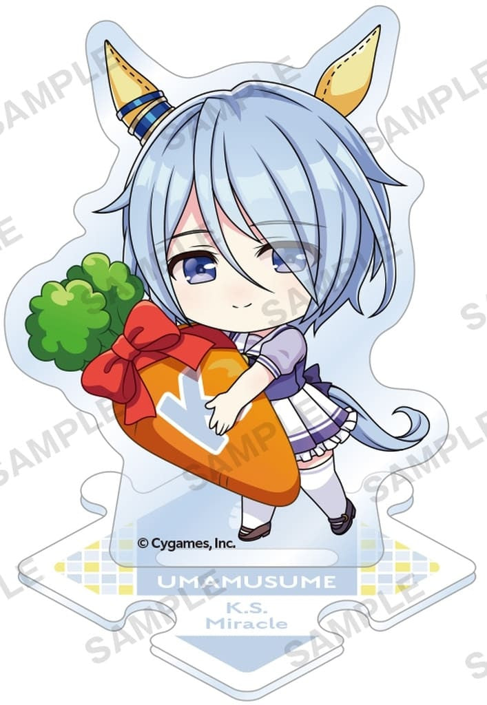 K.S.Miracle Acrylic Stand - Umamusume Pretty Derby Trading Tsunagaru Puchi Acrylic Stand Vol.4 (Bushiroad Creative) — Approx 67×69mm