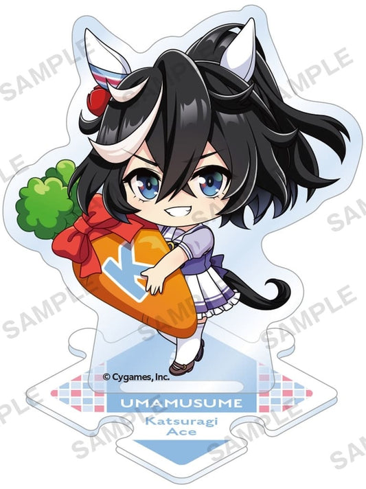 Katsuragi Ace Connectable Petit Acrylic Stand Vol.4 - Umamusume Pretty Derby (Bushiroad Creative) 67×69mm — Pre-owned
