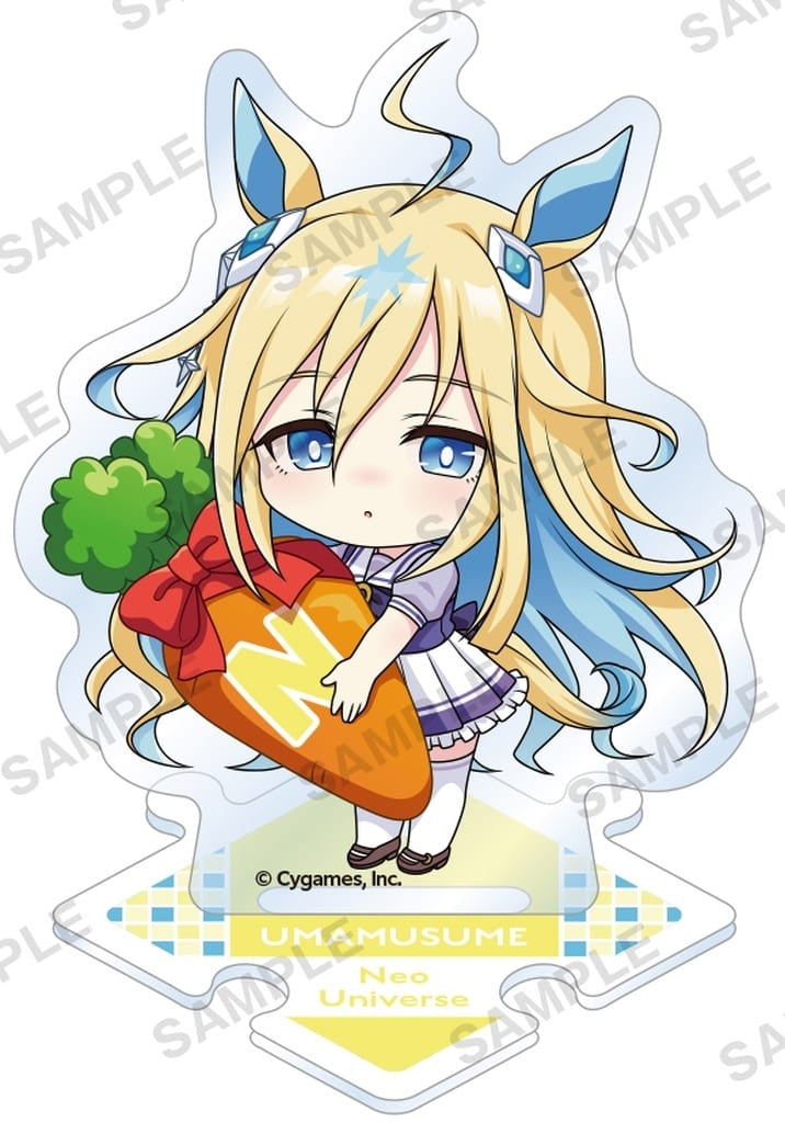 Neo Universe Acrylic Connectable Petite Stand Vol.4 - Bushiroad Creative | Umamusume Pretty Derby (Approx. 6.7×6.9 cm) Pre-owned