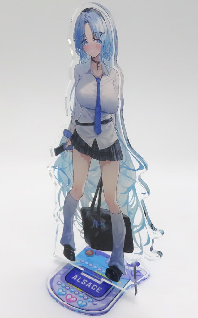 Alsace BIG Acrylic Stand Azur Lane x Don Quijote