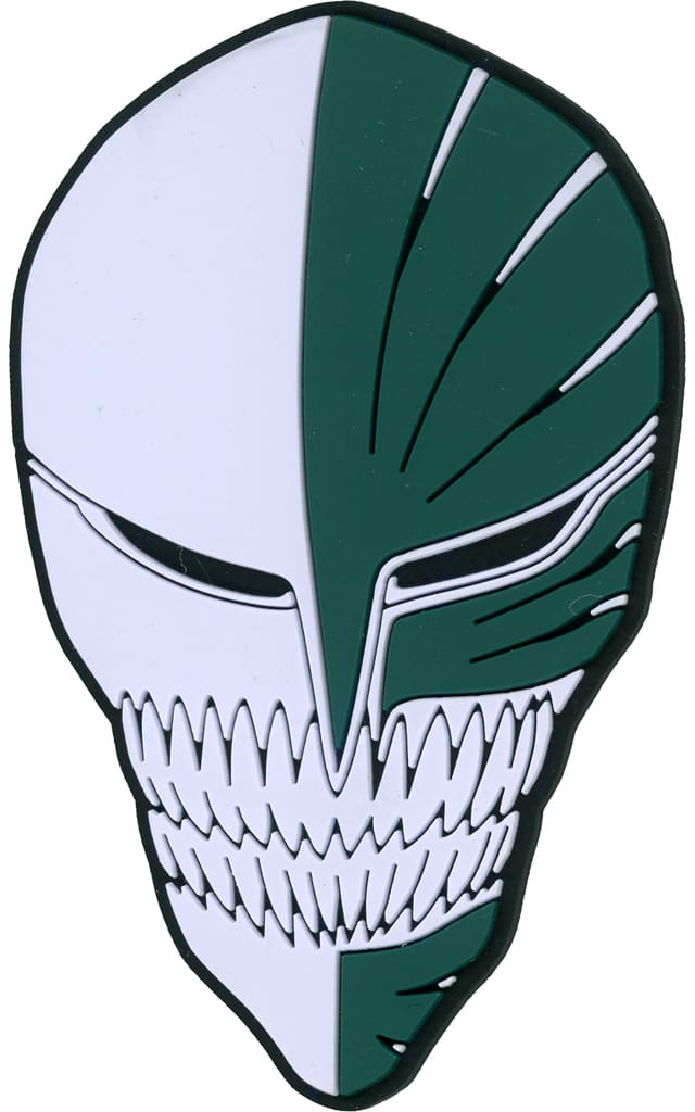Ichigo Kurosaki Green Mask Rubber Keychain - BLEACH Stirring Souls vol.1 Ichiban Kuji G Prize, BANDAI SPIRITS, Length Approx. 7.5 cm