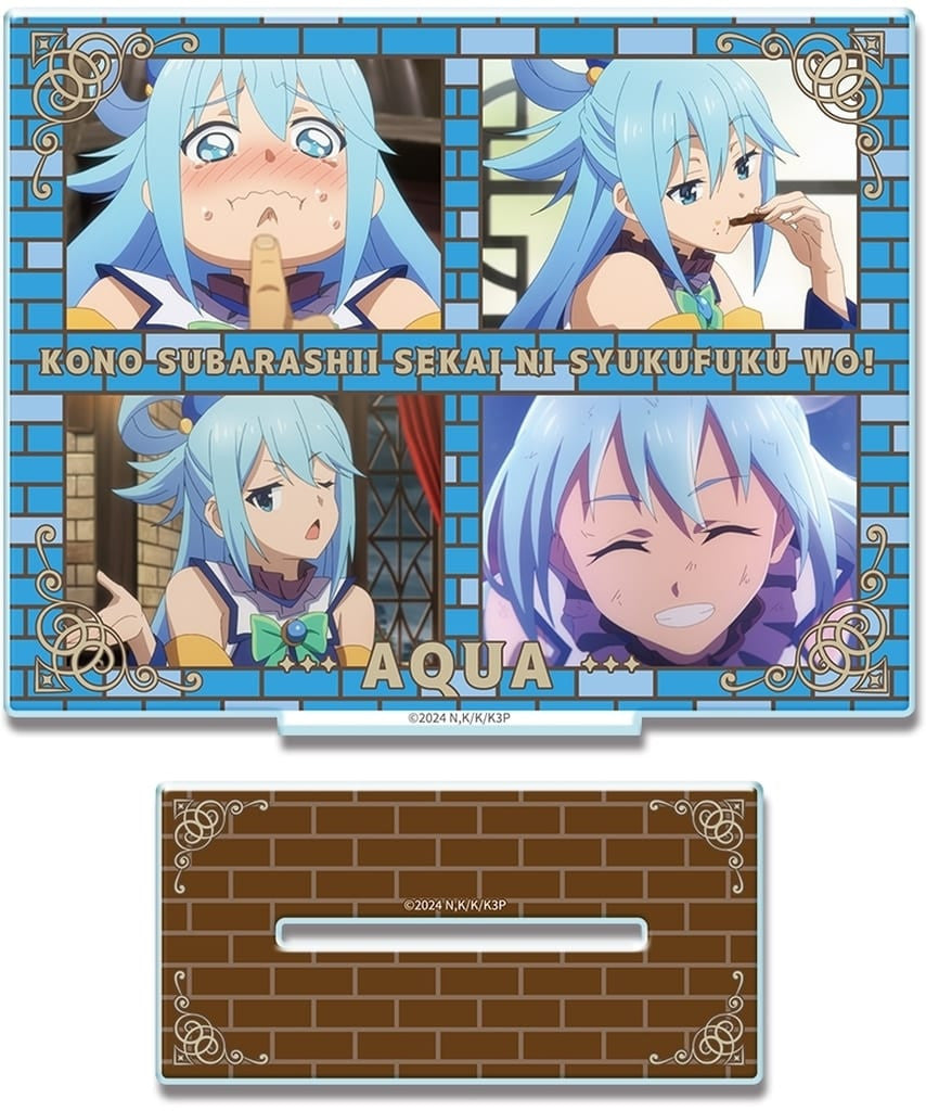 Design 01 Aqua Acrylic Stand KonoSuba 3