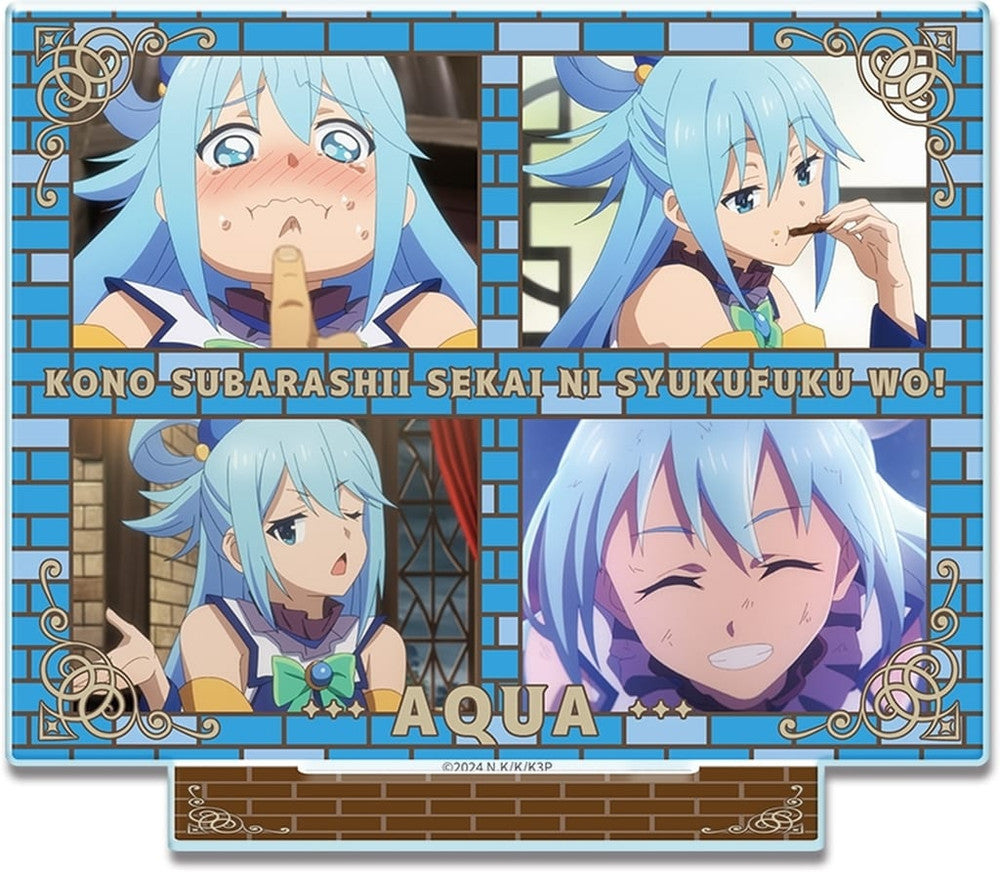 Design 01 Aqua Acrylic Stand KonoSuba 3