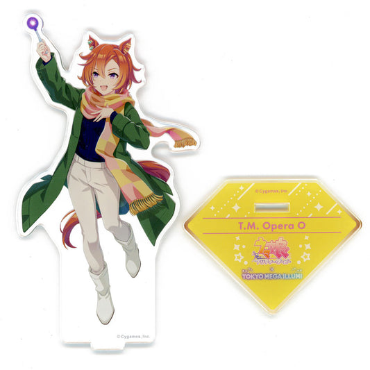 T.M. Opera O Acrylic Stand - Umamusume Pretty Derby × Tokyo Mega Illumi 2024 (Movic, ~15.0cm) Pre-owned