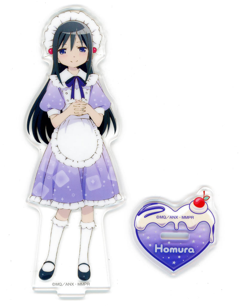 Homura Akemi Acrylic Stand - Puella Magi Madoka Magica Movie Rebellion FamilyMart Limited (Reet) Approx. 150 mm