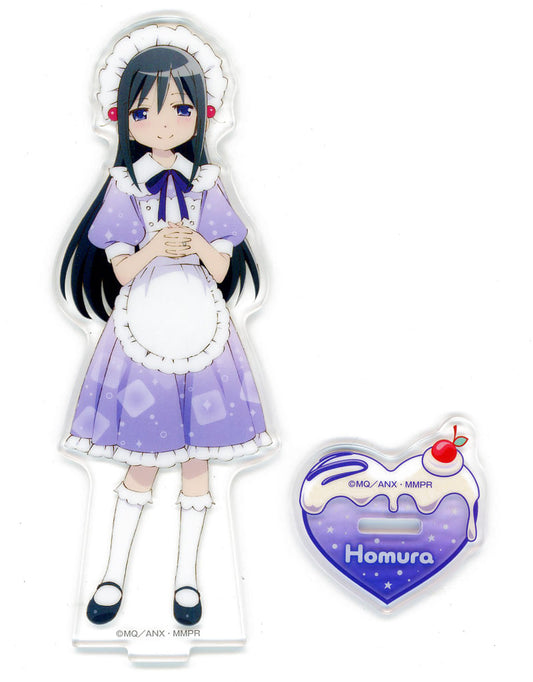 Homura Akemi Acrylic Stand - Puella Magi Madoka Magica Movie Rebellion FamilyMart Limited (Reet) Approx. 150 mm