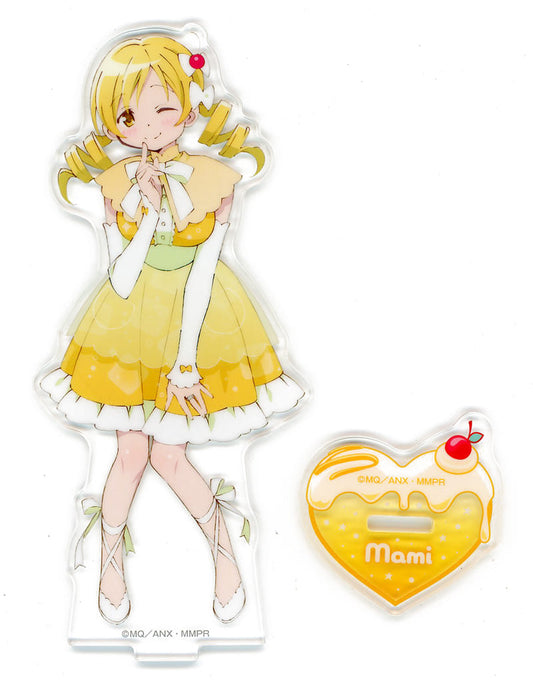 Mami Tomoe Acrylic Stand - Puella Magi Madoka Magica Movie Rebellion FamilyMart Exclusive (Approx. 150 mm) - Reet - Pre-owned