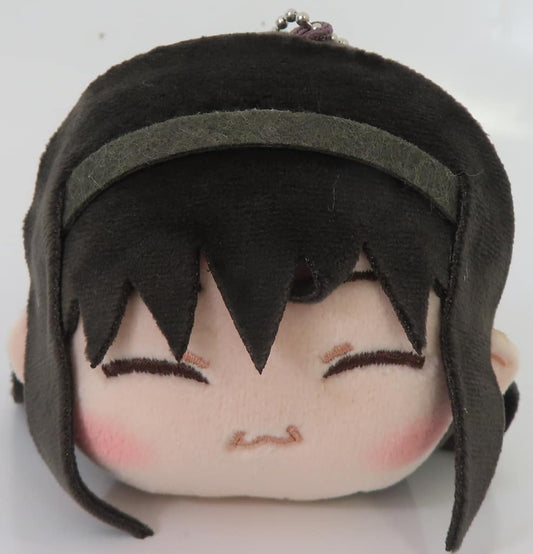 Homura Akemi Munimuni Mascot Puni-ppe Keychain - Puella Magi Madoka Magica FamilyMart Exclusive (Reet, Approx. 105 mm, Pre-owned)