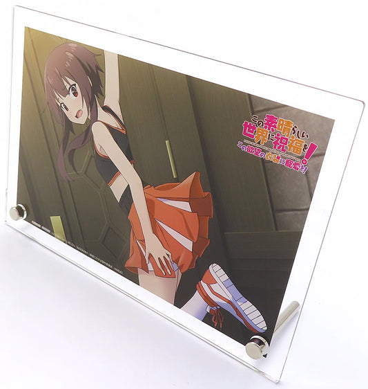 Megumin Acrylic Character Plate KonoSuba Limited Edition Bonus