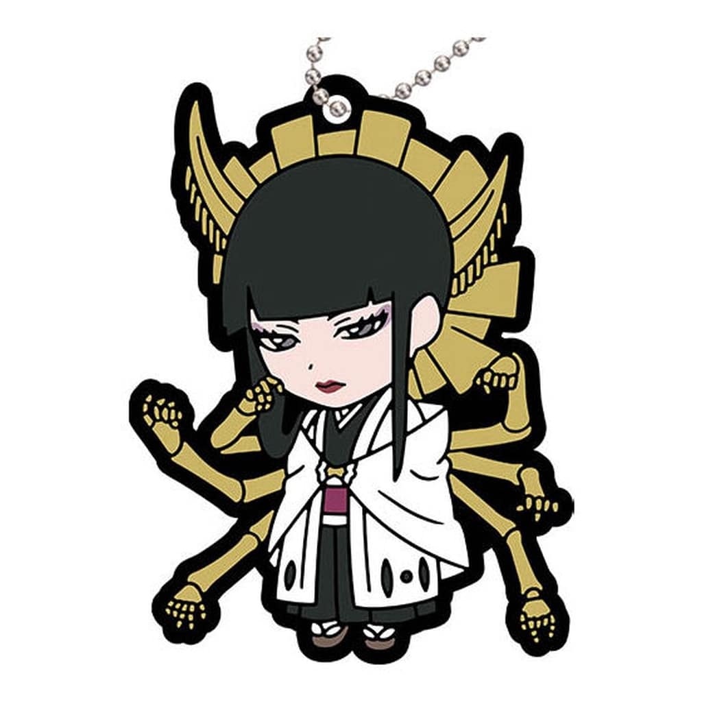 Senjumaru Shutara BLEACH: Thousand-Year Blood War Capsule Rubber Mascot 3 Keychain by Bandai